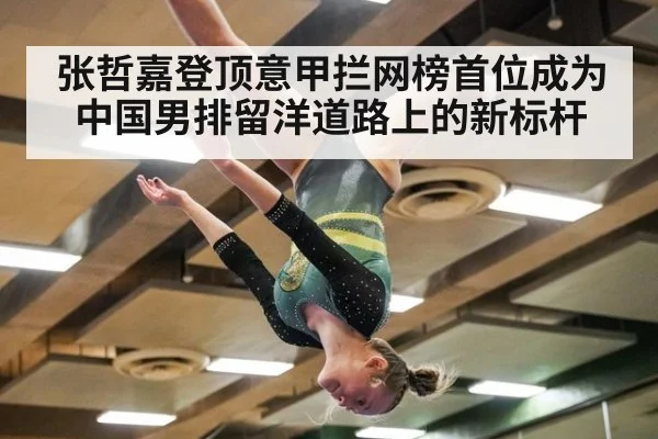 张哲嘉登顶意甲拦网榜首位成为中国男排留洋道路上的新标杆